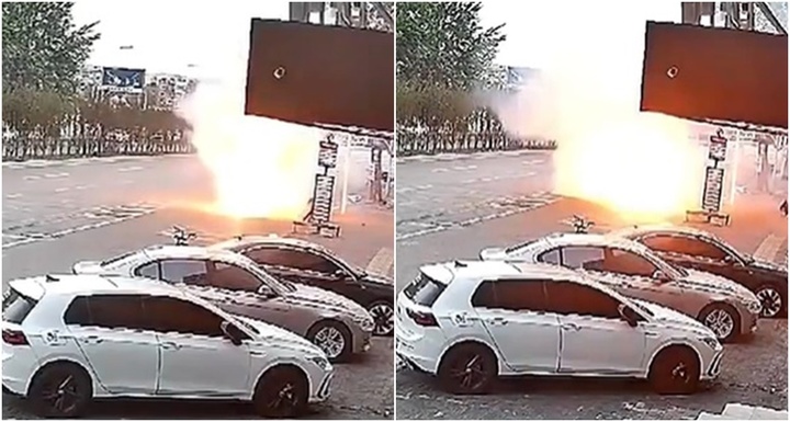 Video: Xe đạp điện phát nổ, nam thanh niên thoát chết trong gang tấc