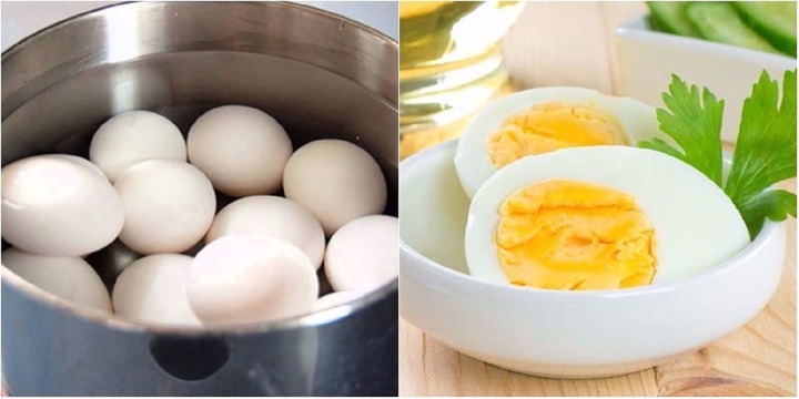 Sau khi luộc trứng xong có nên ngâm vào nước lạnh? 