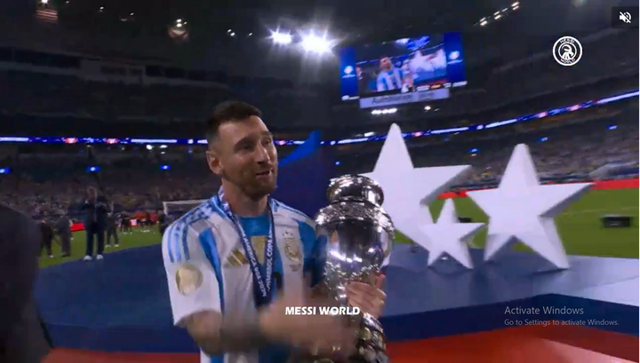 Khoảnh khắc đắt giá tại Copa America 2024: Messi cùng Argentina nâng cúp