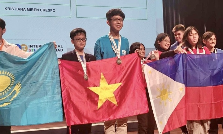 Chân dung nam sinh Việt Nam giành Huy chương Vàng tại “International Stem Olympiad 2024”