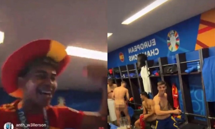 Thần đồng 17 tuổi Lamine Yamal vô tình làm lộ hình ảnh nhảy cảm của đồng đội