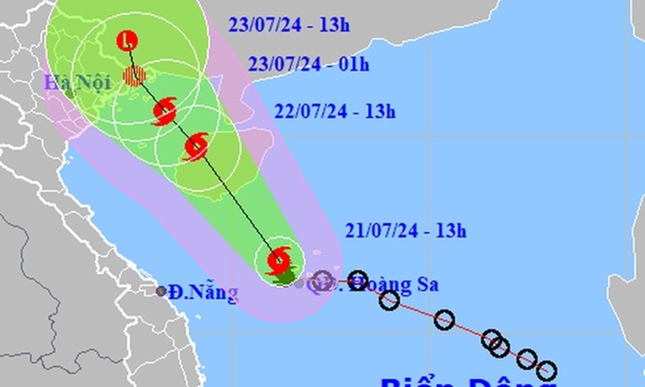 Bão số 2 năm 2024