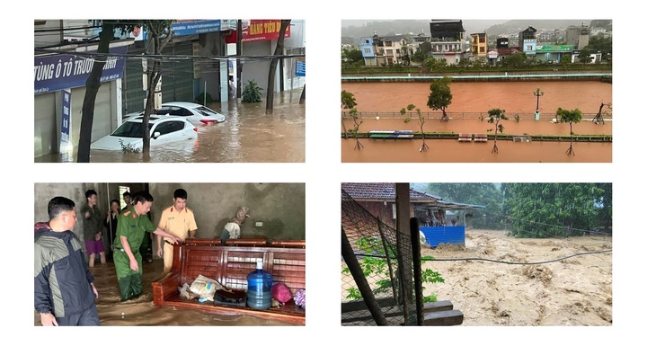 Mưa lũ ở Sơn La: Nước lũ cuồn cuộn đổ về, thiệt hại nặng nề về người và tài sản