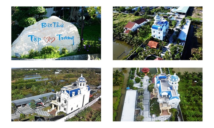 Cận cảnh biệt thự 