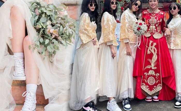 Có nên mang giày thể thao đi đám cưới?