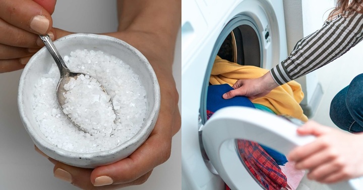 Đổ muối vào máy giặt có tác dụng gì?