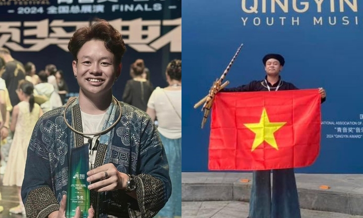 Nam sinh Việt xuất sắc giành quán quân cuộc thi tìm kiếm tài năng âm nhạc quốc tế là ai?