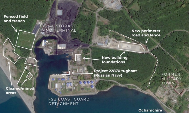 Hình ảnh vệ tinh hé lộ căn cứ mới của Hạm đội Biển Đen Nga
