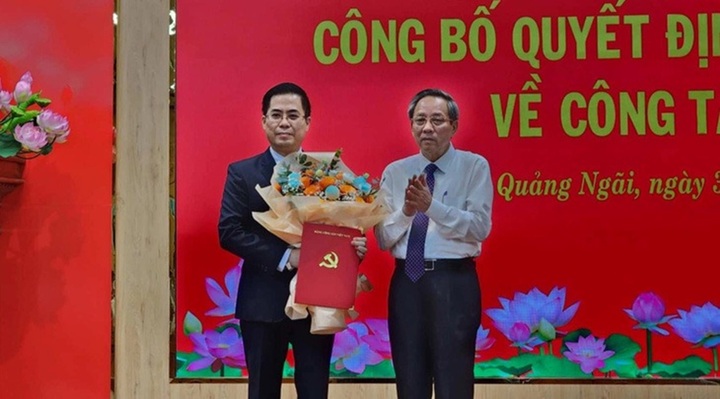 Thứ trưởng Bộ Khoa học và Công nghệ giữ chức Phó Bí thư Tỉnh uỷ Quảng Ngãi