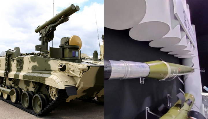 Tổ hợp diệt tăng tự hành Khrizantema-S gieo ác mộng cho Ukraine