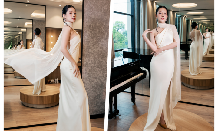 Chi Pu xinh đẹp tựa nữ thần, bắt tay thương hiệu do Triệu Lộ Tư đại diện