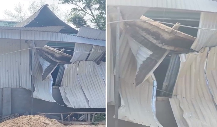 Nghệ An: Sụt đất ở