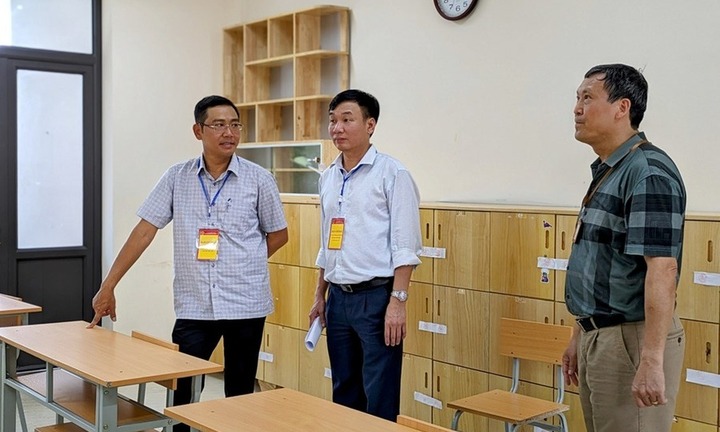 Thanh tra chấm thi vào lớp 10 tại Hải Phòng: Có giám khảo chưa nắm vững quy chế