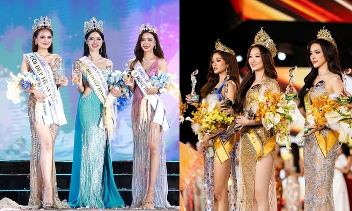Việt Nam có thêm 3 hoa hậu và 13  á hậu chỉ trong 2 ngày, khán giả lắc đầu ngán ngẩm