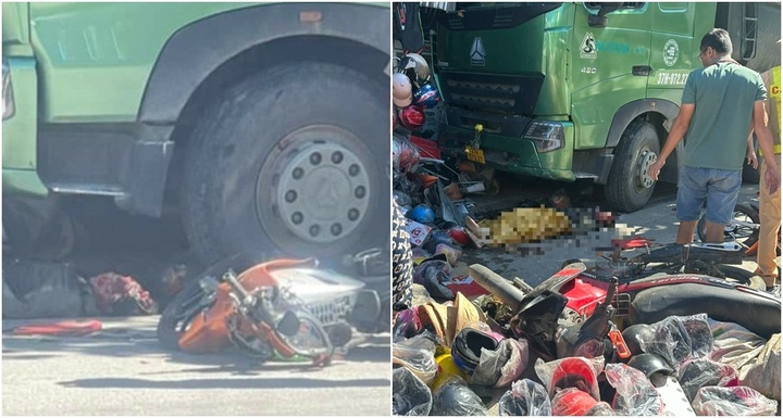 Xe đầu kéo lao vào hàng loạt cửa hàng, 1 người tử vong: Camera ghi lại gì?