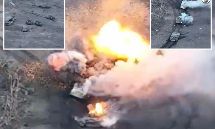 Nga tung bằng chứng phá hủy xe bọc thép Ukraine xâm nhập tỉnh biên giới