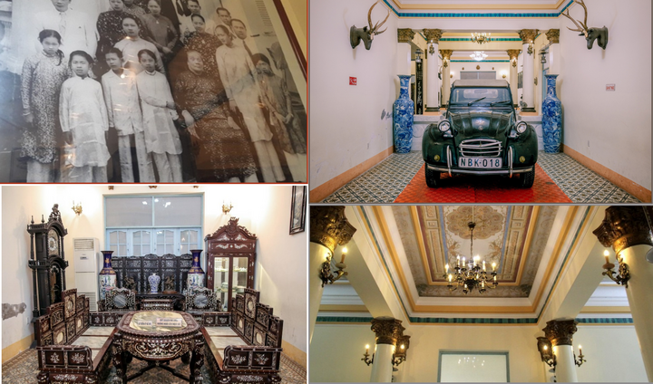 Dinh thự trăm năm tuổi, chứa nhiều 