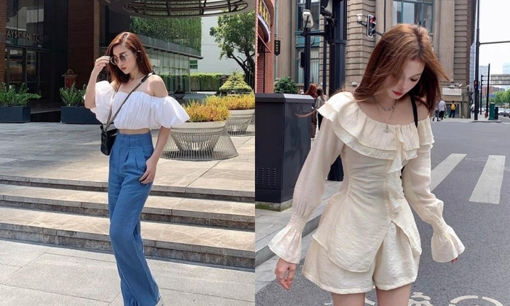 Áo trễ vai mặc với gì? Hướng dẫn phối đồ chi tiết từ A-Z