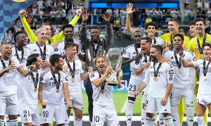 Mbappe ghi bàn, Real Madrid đoạt siêu cúp châu Âu lần thứ 6 