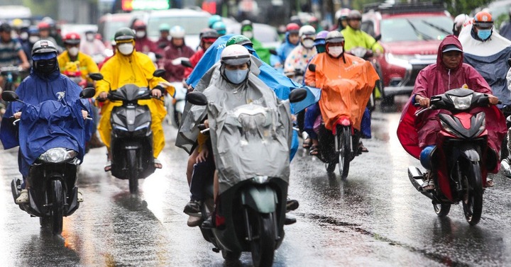 Miền Bắc mưa giông 3 ngày tới