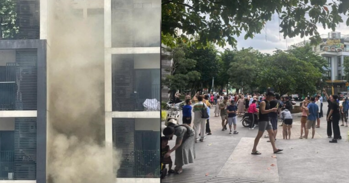 TP.HCM: Cháy căn hộ chung cư cao cấp, hàng trăm người hoảng loạn tháo chạy