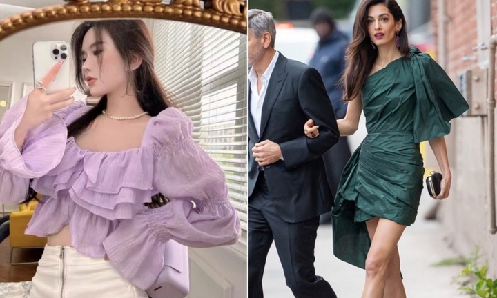 Vai rộng nên mặc gì? Bí quyết chọn đồ tôn dáng cho nàng vai rộng