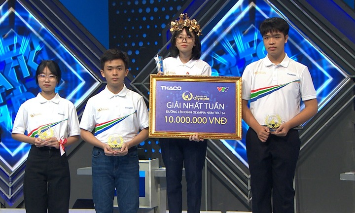 Bứt tốc ấn tượng, nữ sinh Hà Nội giành vòng nguyệt quế Đường lên đỉnh Olympia