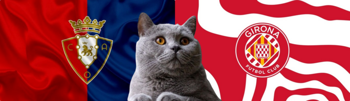 Nhận định soi kèo trận Girona vs Osasuna, La Liga 0h ngày 30/8: Mèo tiên tri bênh vực “ngựa ô”