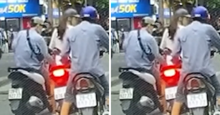 Màn tung hứng tinh vi giữa 2 đối tượng cộm cán nhằm vào cô gái trẻ giữa phố Hà Nội