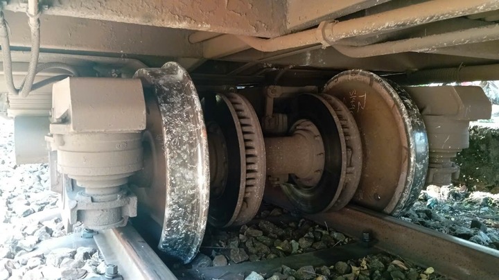 Tàu Bắc - Nam lại trật bánh khỏi đường ray tại Thừa Thiên - Huế