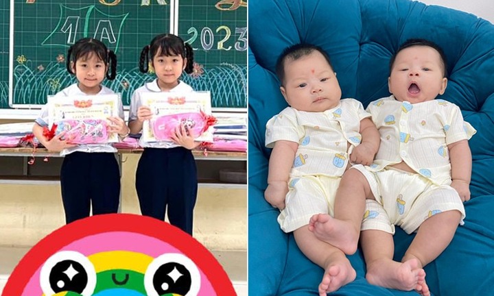 9X Bắc Giang sinh đôi cả 2 lần với 4 