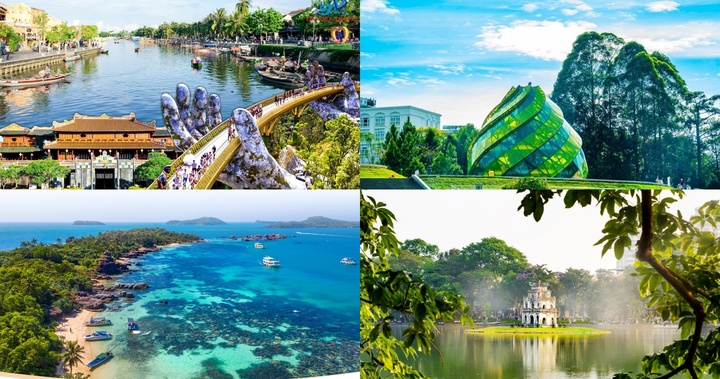 Top những địa điểm du lịch nổi tiếng ở Việt Nam