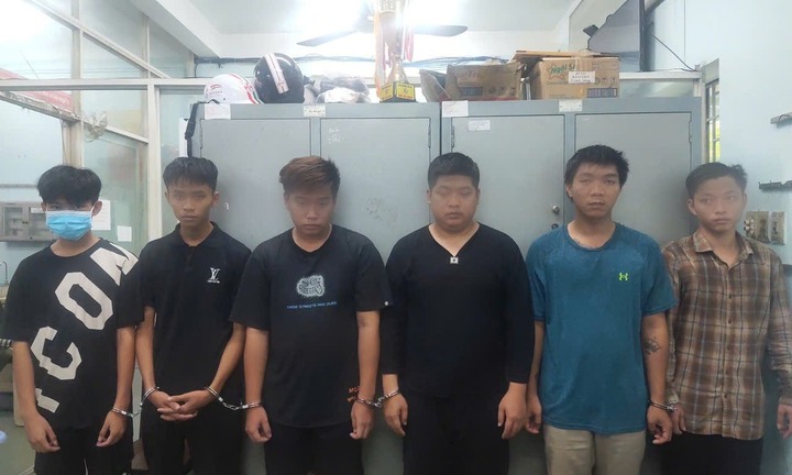 Bắt nhóm đối tượng tạt sơn, khủng bố đòi nợ thuê ở TPHCM