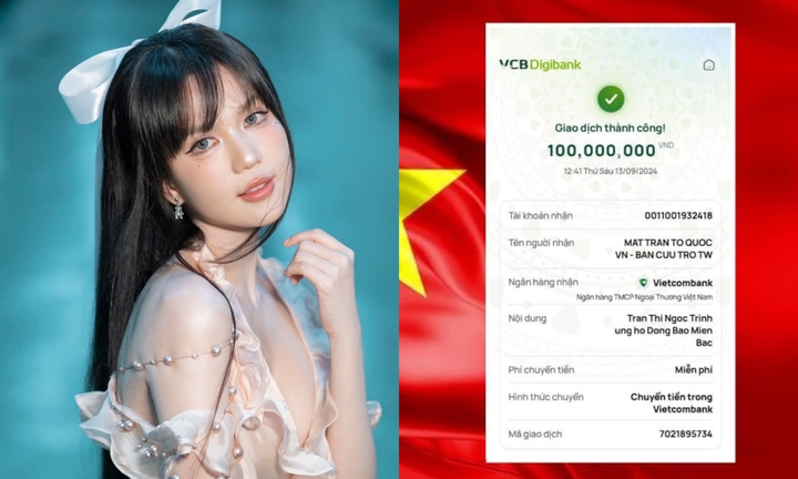 Không chỉ ủng hộ 100 triệu đồng, Ngọc Trinh còn làm một điều khiến ai cũng phải tấm tắc khen