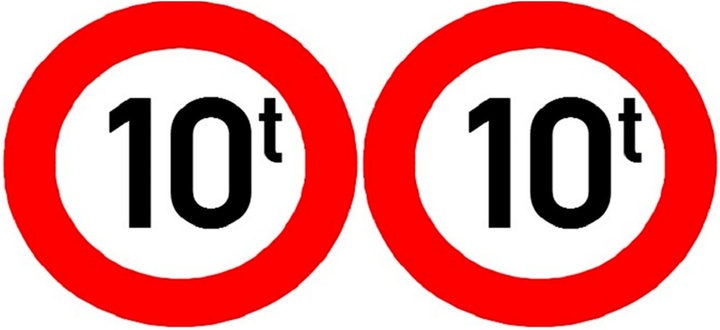 Biển báo 10t là gì?