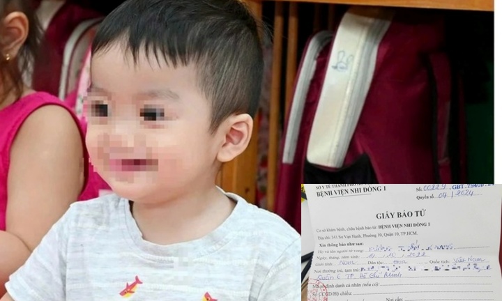 Vụ bé trai 2 tuổi tử vong bất thường sau giờ ăn trưa: Bệnh viện cấp cứu nói gì?