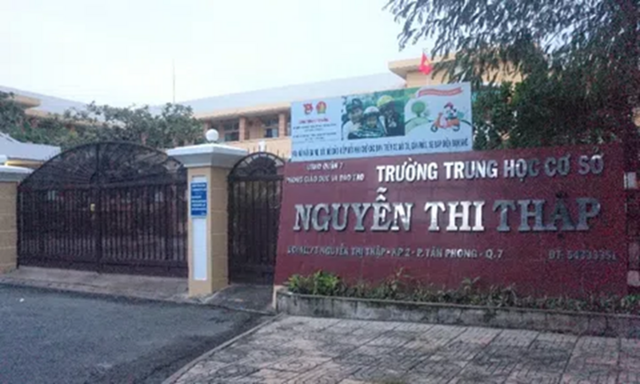THCS Nguyễn Thị Thập (TP.HCM): Gói thầu 35,9 tỷ đồng, tiết kiệm 1 đồng