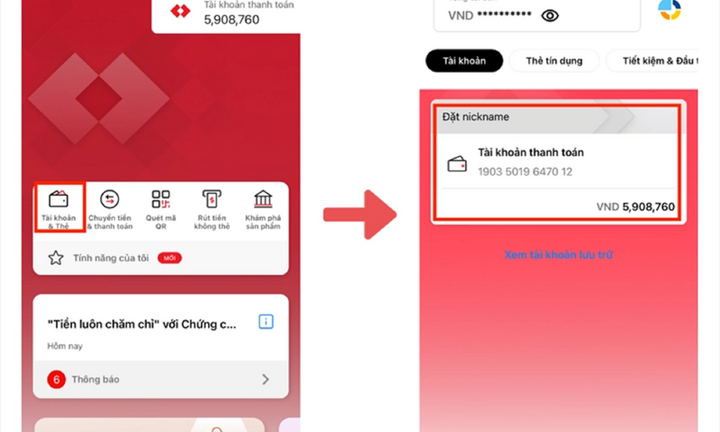 Kiểm tra lịch sử giao dịch Techcombank như thế nào?