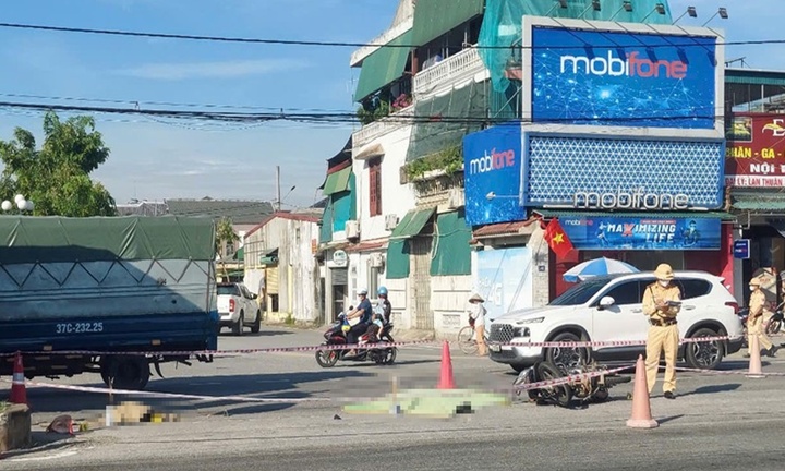 Xác định danh tính tài xế xe máy tử vong sau va chạm với ô tô tải 