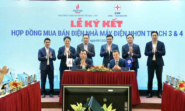 Petrovietnam và EVN ký kết PPA các dự án điện