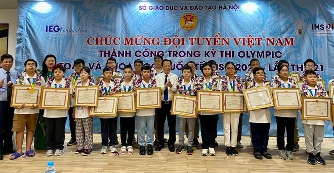 Việt Nam giành 24 huy chương trong kỳ thi Olympic Toán và Khoa học quốc tế 2024