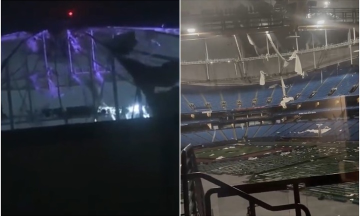 Clip: Trận cuồng phong siêu bão Milton 