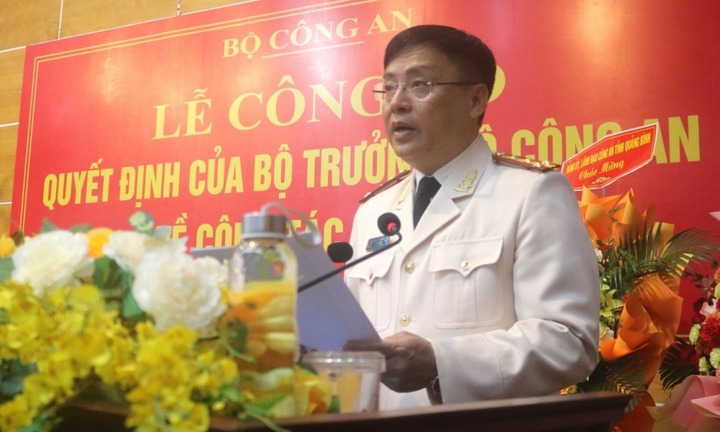 Chân dung tân Giám đốc Công an tỉnh Quảng Bình