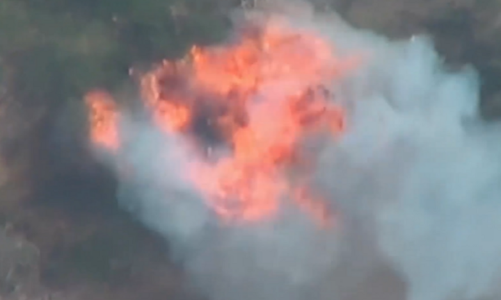 UAV Nga giáng đòn hủy diệt, triệt hạ pháo tự hành Ukraine “núp” trong rừng cây