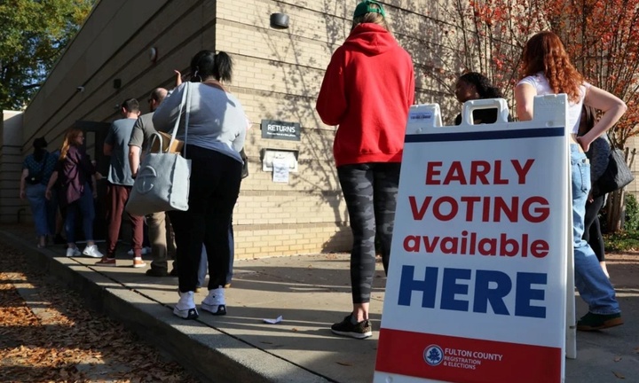 Bầu cử Mỹ 2024: Lượng cử tri đi bỏ phiếu sớm tại bang Georgia cao kỷ lục