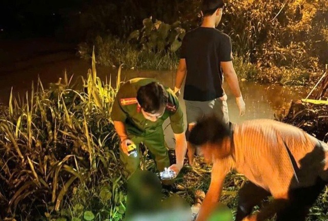 Xác định danh tính 2 người tử vong dưới ao nước, sau cuộc nhậu 