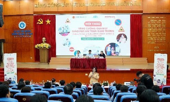 Honda tổ chức hội thảo tăng cường giáo dục an toàn giao thông cho học sinh THPT