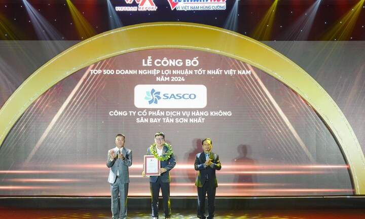 SASCO tăng trưởng vượt bậc 9 tháng đầu năm 2024, nhận giải thưởng kép về bán lẻ và lợi nhuận 2024