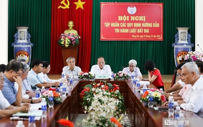 Hội Luật gia tỉnh Đồng Nai tổ chức tập huấn thi hành Luật Đất đai năm 2024