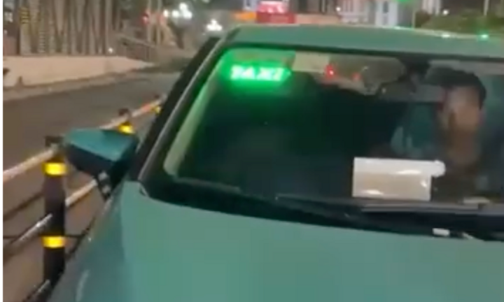 Xác minh clip tài xế đi ngược chiều,